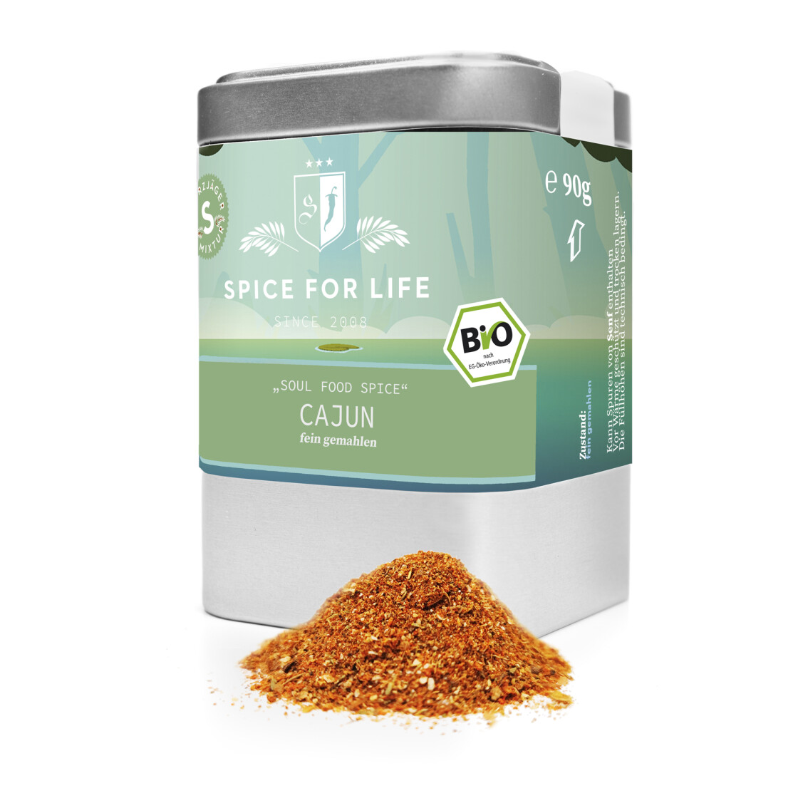 Cajun Gewürz, bio - Seltene Gewürze online kaufen | Spice for Life