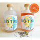 Diy Gin Box Premium inkl. 38% Alkohol Gin Buch | Pairing Konzept | 15 seltene Gewürze | Gin selber machen | Gin Set | Gin Baukasten Geschenk | Gin Geschenkset