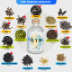 Diy Gin Box Premium inkl. 38% Alkohol Gin Buch | Pairing Konzept | 15 seltene Gewürze | Gin selber machen | Gin Set | Gin Baukasten Geschenk | Gin Geschenkset