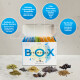 Diy Gin Box Premium inkl. 38% Alkohol Gin Buch | Pairing Konzept | 15 seltene Gewürze | Gin selber machen | Gin Set | Gin Baukasten Geschenk | Gin Geschenkset