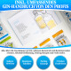 Diy Gin Box Premium inkl. 38% Alkohol Gin Buch | Pairing Konzept | 15 seltene Gewürze | Gin selber machen | Gin Set | Gin Baukasten Geschenk | Gin Geschenkset